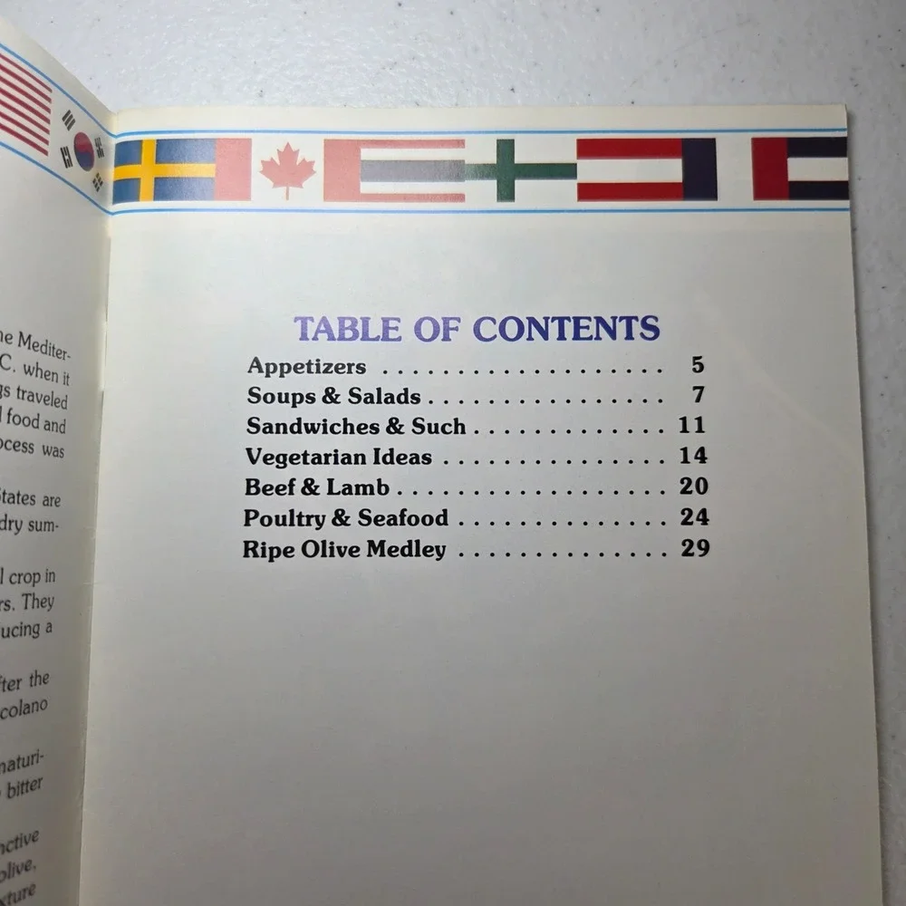 The Itinerant Ripe Olive Guide To The Use Of California Ripe Olives 1983